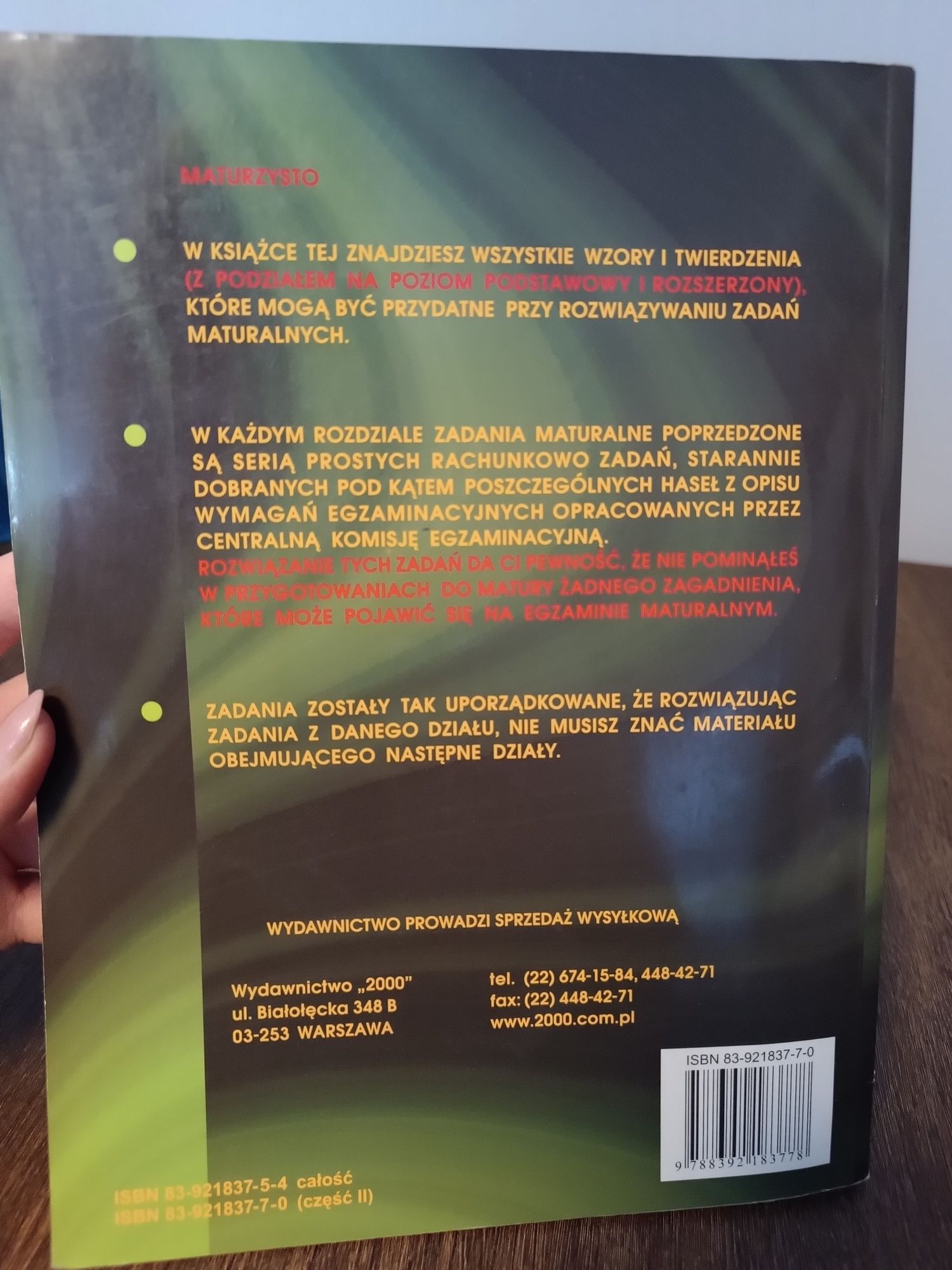 Matematyka matura 2009/2010