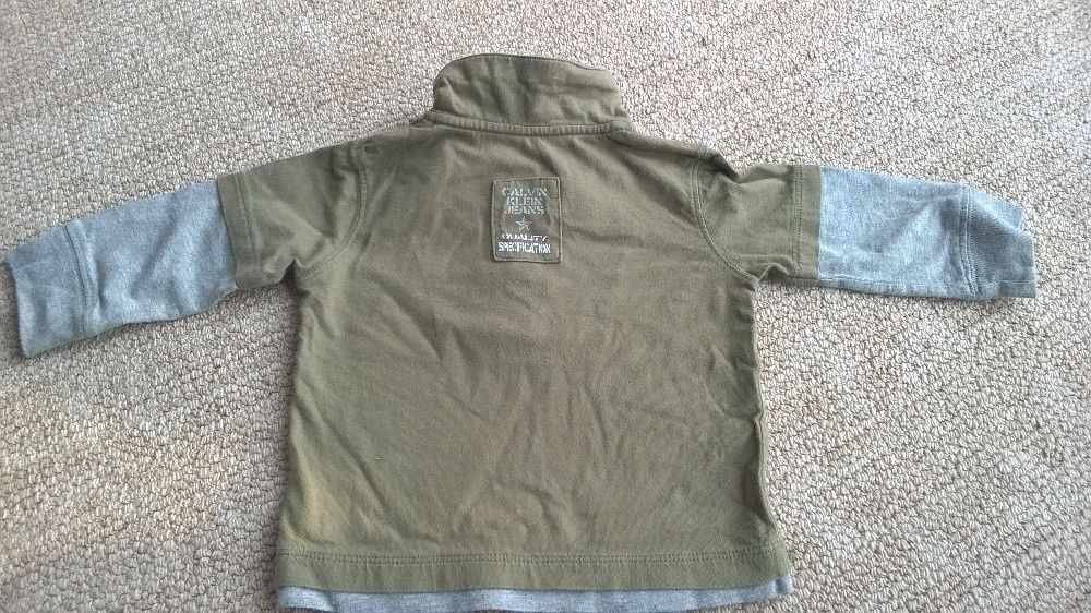 longsleeve Calvin Klein, 18 m, khaki