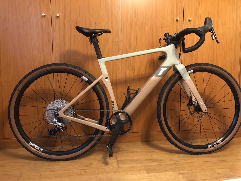 Gravel 3T Racemax , Tamanho S Rodas DT swiss 1800 spline  , Rival  11v