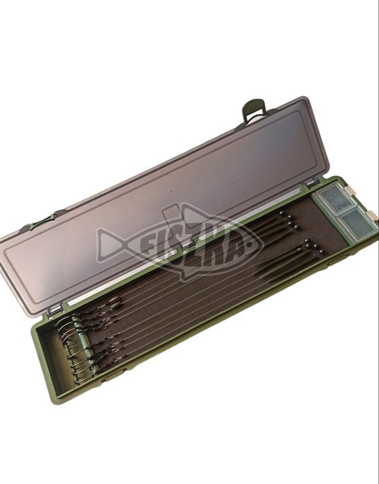 Przypony karpiowe 8 sztuk Ronnie Rig #4 #6 do kulek pop-up