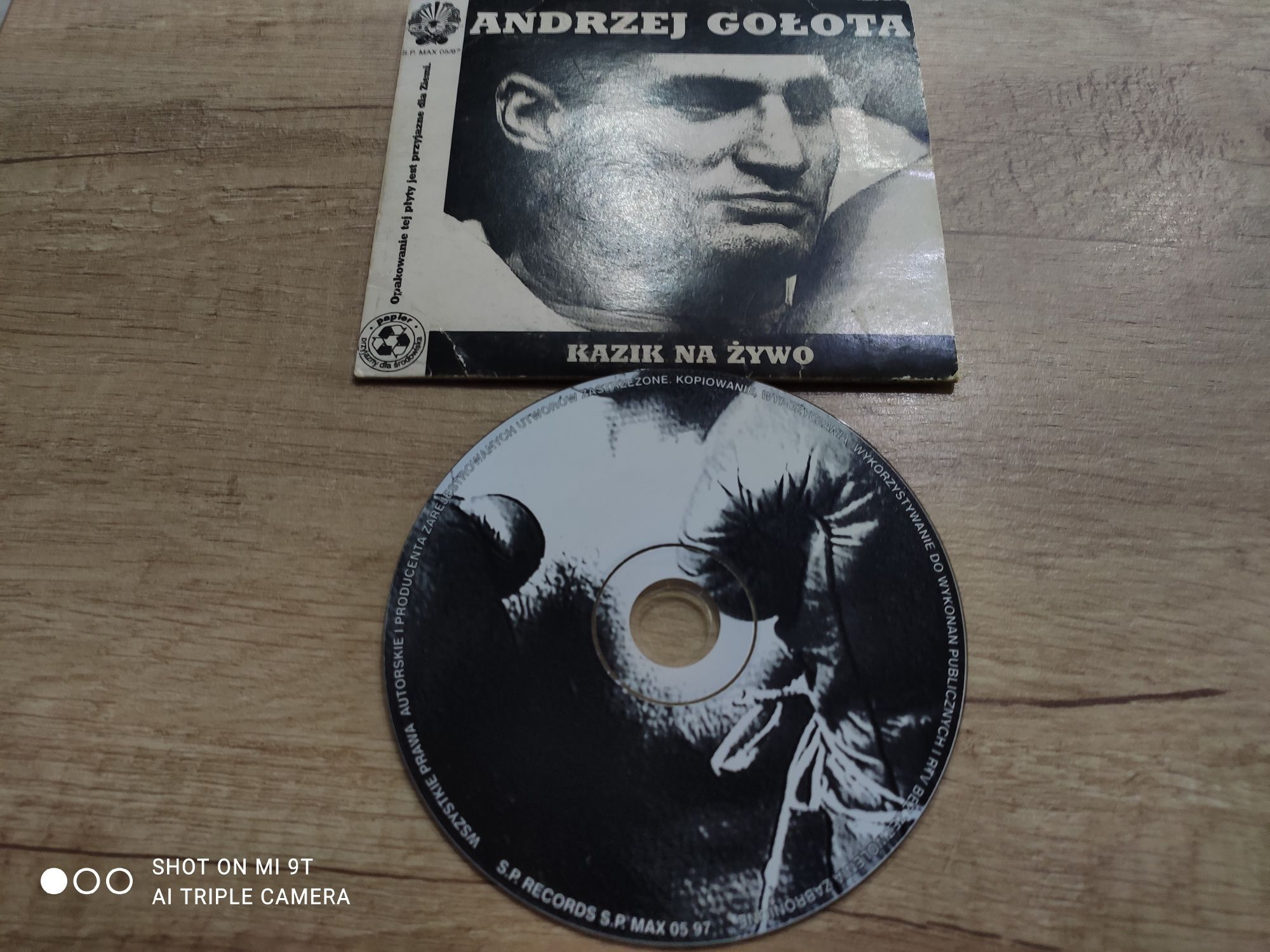 Kazik na żywo Andrzej Gołota CD Pierwsze wydanie