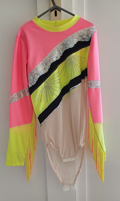 Strój taneczny disco dziewczęcy