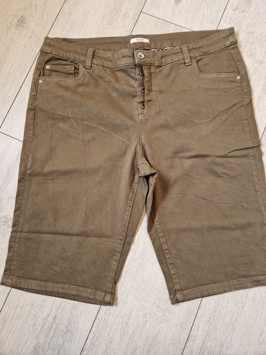 Bermudy C&A 46 khaki