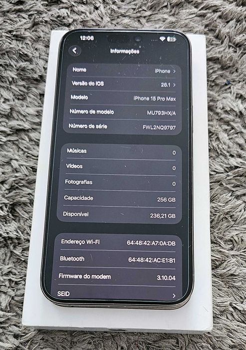 Iphone 15 Pro Max * 256GB *