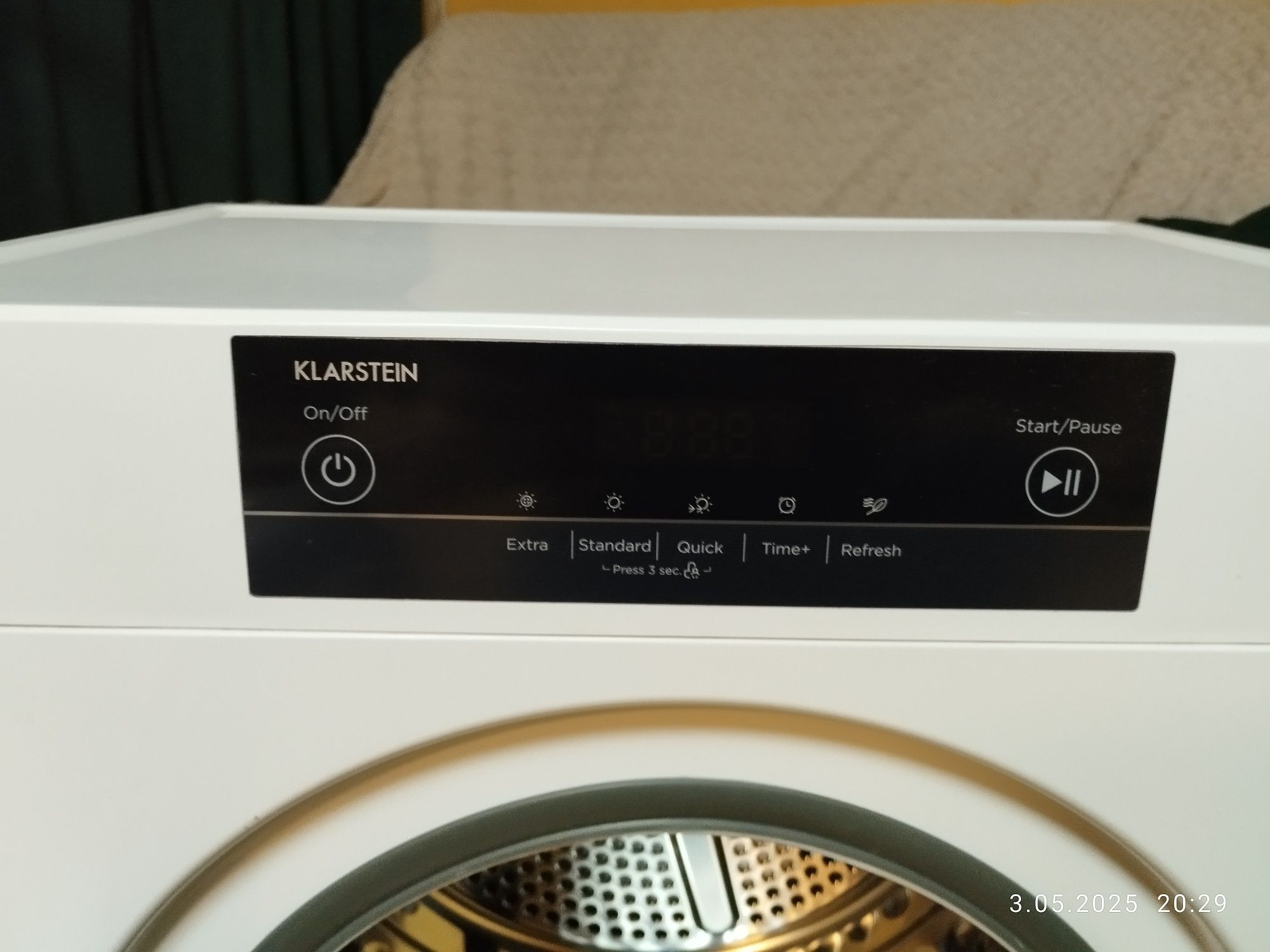 Suszarka do ubrań Klarstein  , mała 3kg.  1250W