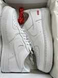 Nowe buty Nike Air_Force1_Supreme_Biały Moda R.41