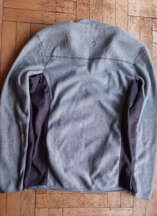 Polarowa bluza szara, męska, S