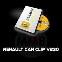 Renault CAN CLIP V230 Software