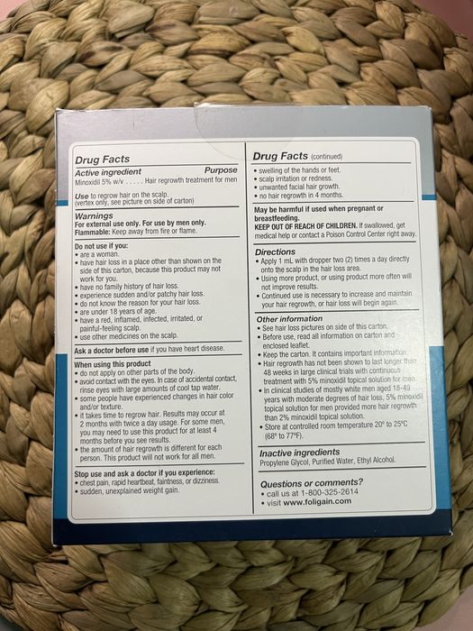 Minoxidil sem álcool ! Sem alergia e irritação