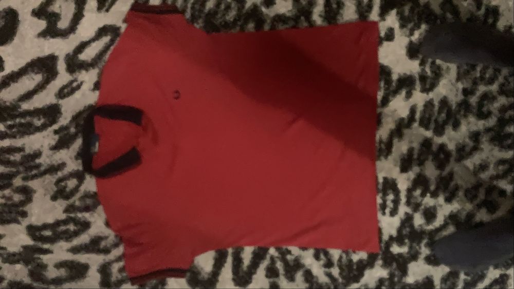 Красна Polo футболка  FRED PERRY розміру L