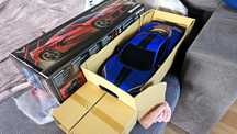 TRAXXAS 4TEC 3.0, Chevrolet Corvette C8, Niebieski ARTR, 1:10 50km/h