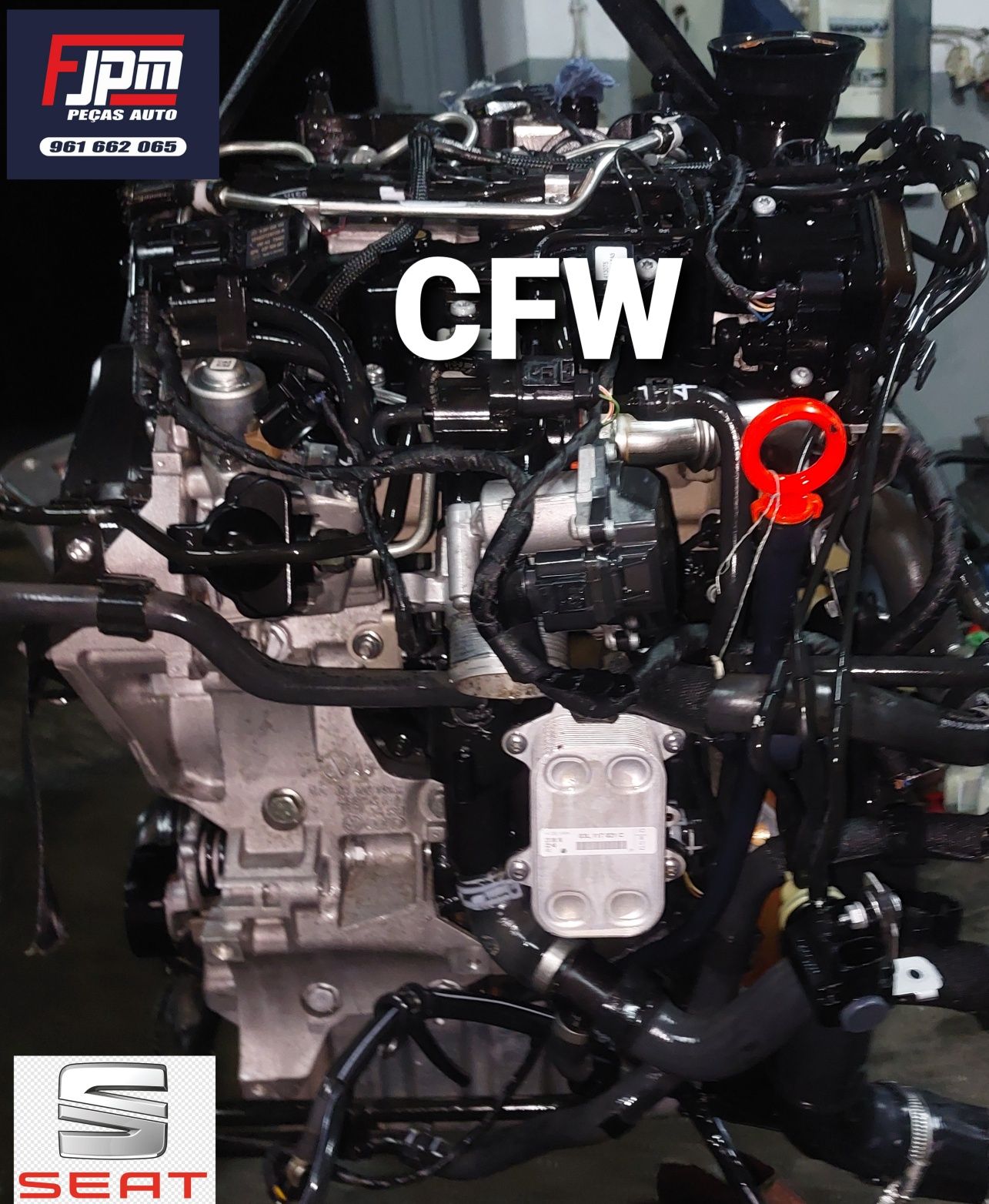 Motor vw 1.2 tdi 2013 ref cfw