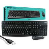 Провідний набір клавіатура та мишка Logitech MK120