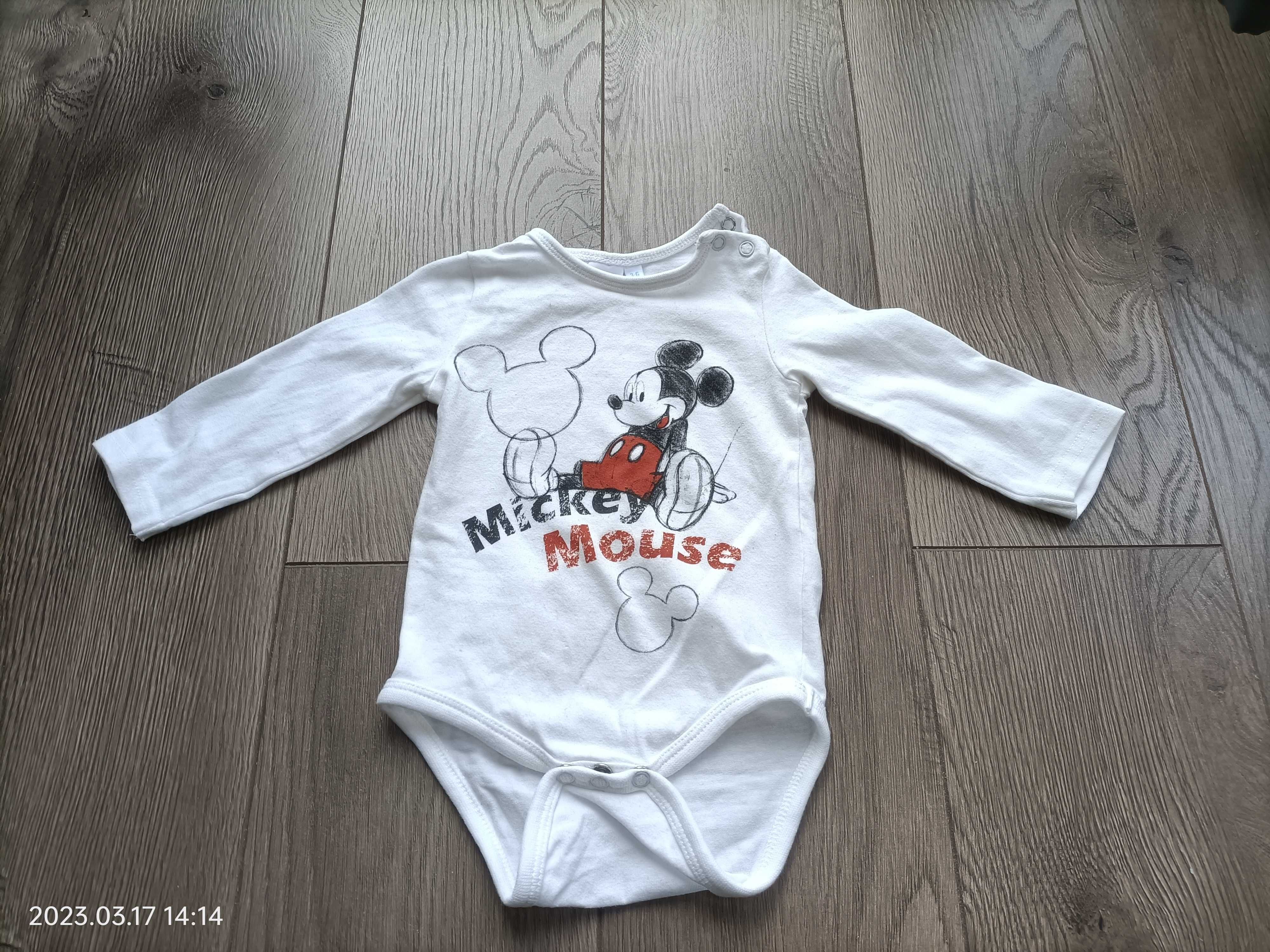 Body z długim rękawem Disney Baby rozm. 68