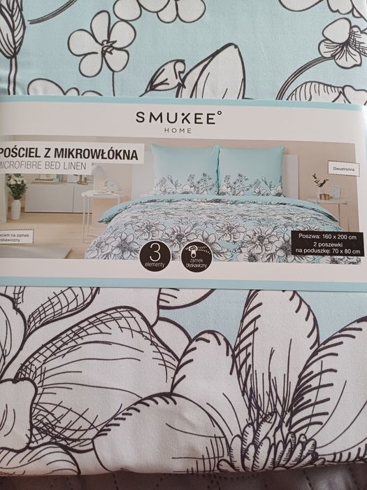 Pościel z mikrowłókna, 160x200, smukee