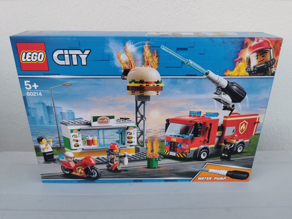 Lego City 60214 Burger Bar Fire Rescue
