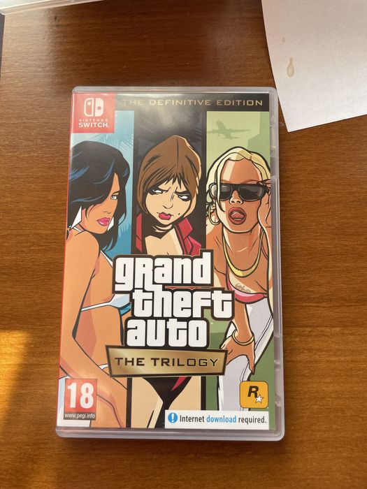 Gta trilogy nintendo switch grand theft auto