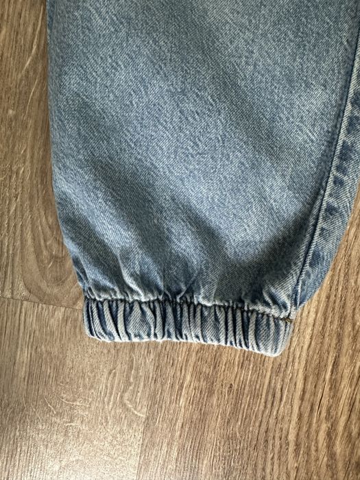 Reserved 134 spodnie jeansowe joggery jeans jeansy szerokie bojówki