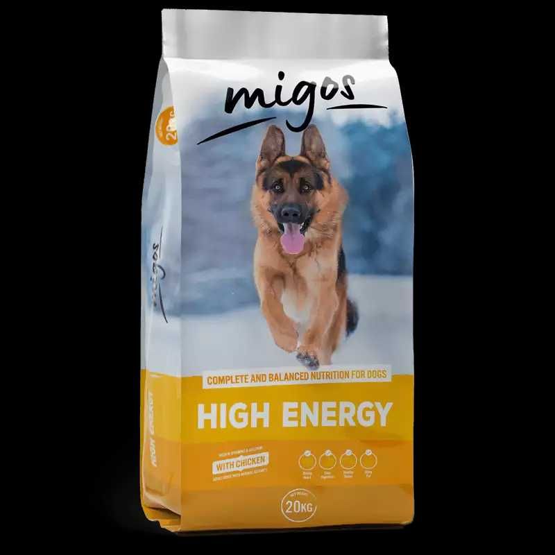 MIGOS HIGH ENERGY karma dla psów aktywnych 20KG NAJTANIEJ