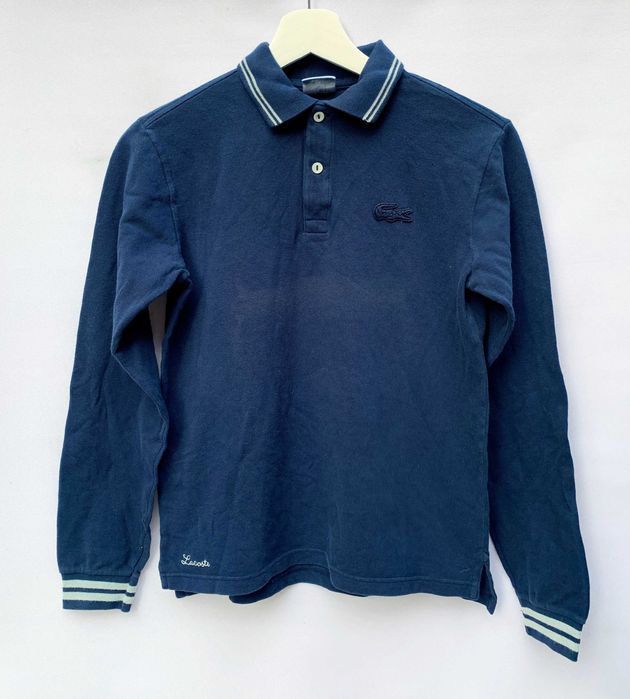Koszulka Polo Bluzka Lacoste Granatowa 152 cm 12 lat