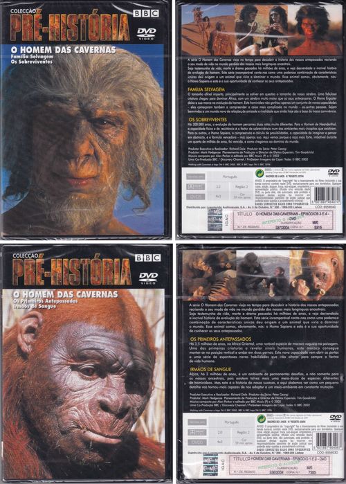 DVD - BBC Colecção PRÉ-HISTÓRIA