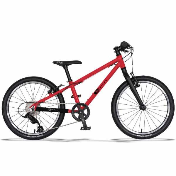 Rower dziecięcy KUbikes 20" MTB 7,7 kg Lekki Czerwony