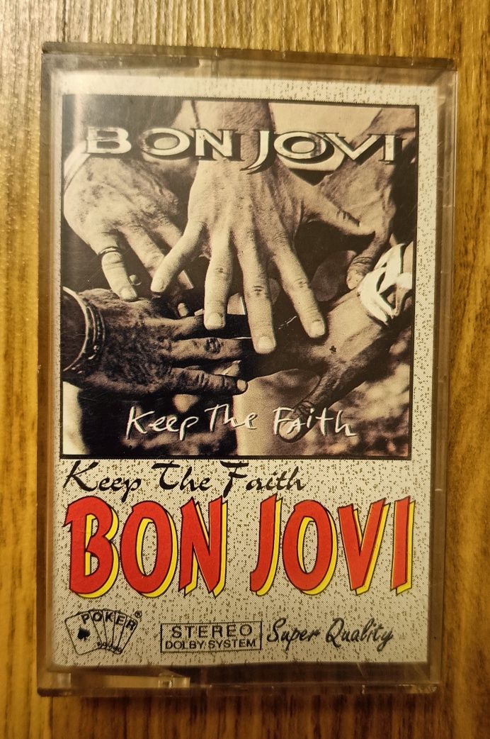 Kaseta audio Bon Jovi "Keep the Faith""