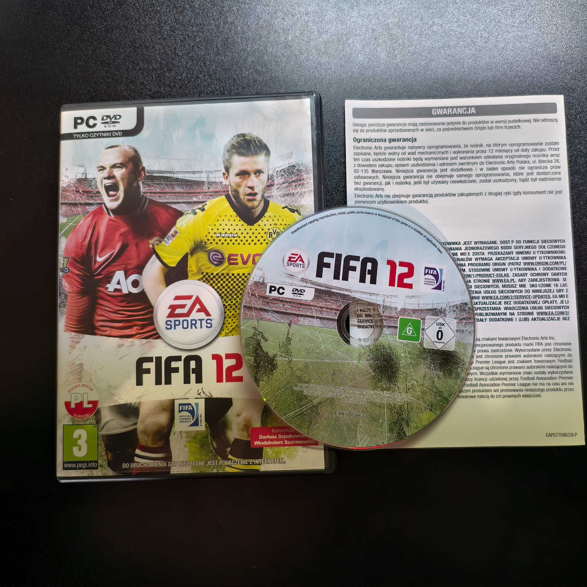 Gra PC - Fifa 12 - wydanie premierowe