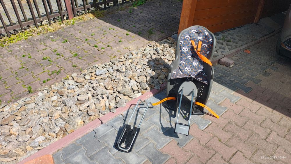 Fotelik rowerowy hamax do 22kg