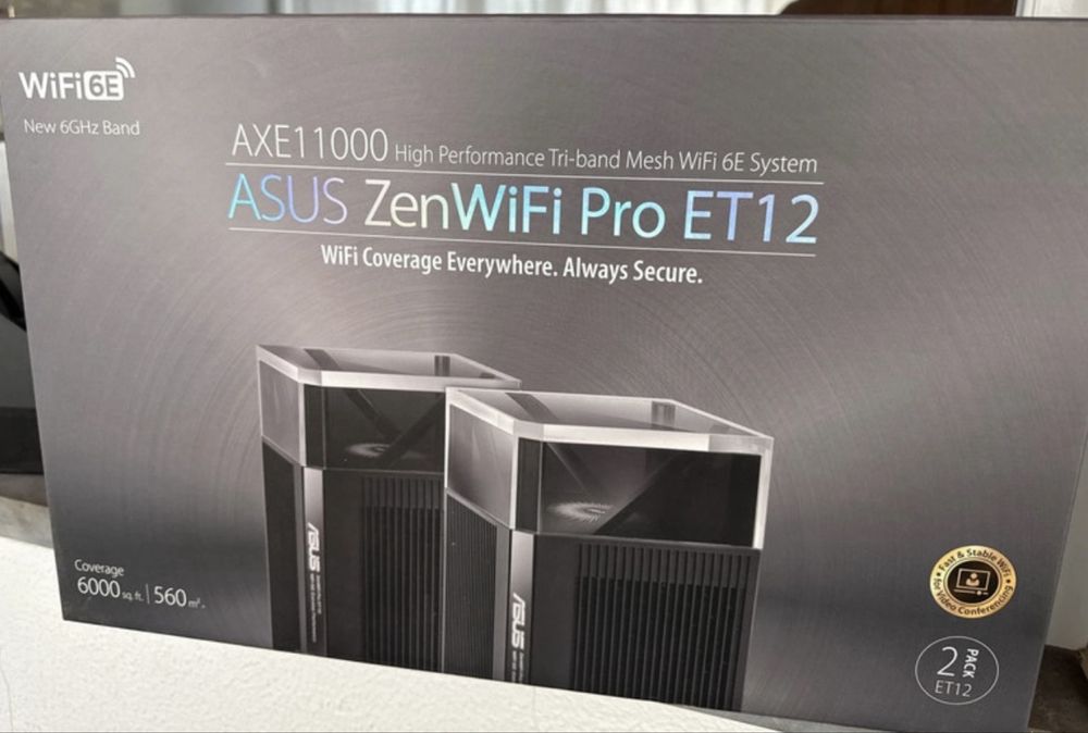 Asus Zenwifi Pro ET12 (pack 2 unidades)