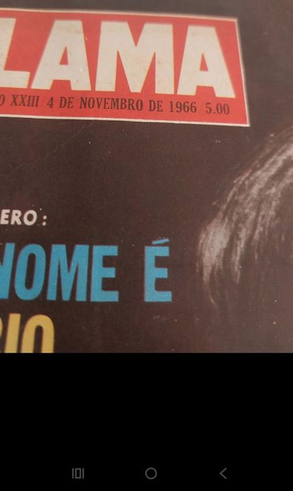 Benfica 1966 Meu nome é Eusébio Revista Flama