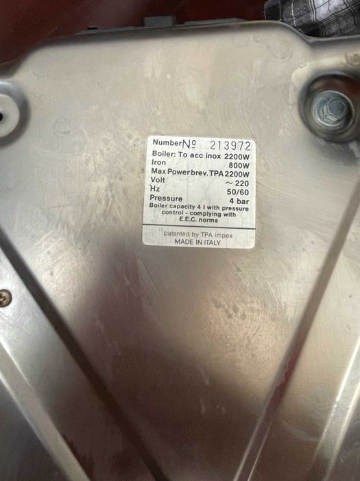 Maquina limpeza + ferro - a vapor profissional - Vap profissional