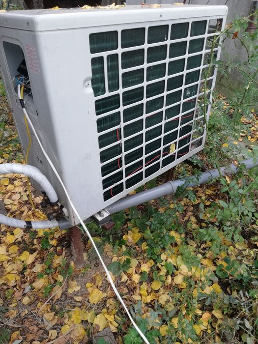 Тепловой насос воздух вода 5 кВт кожухотрубный теплообмен Samsung 18