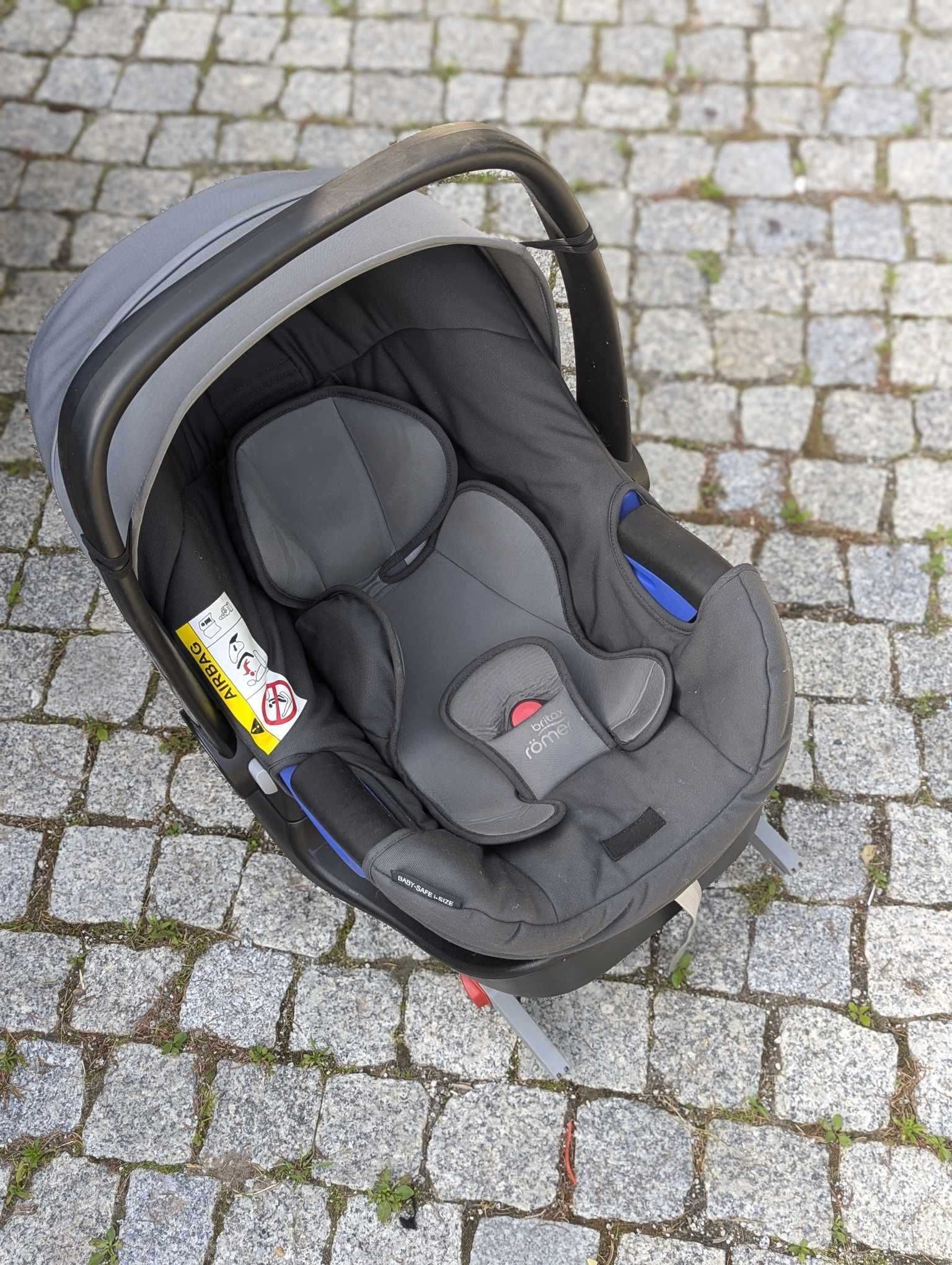 Fotelik samochodowy britax romer baby safe z bazą ISOFIX