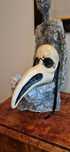 Unikat karnawałowa maska wenecka paper mache 1900r. Lekarz dżumy cudo