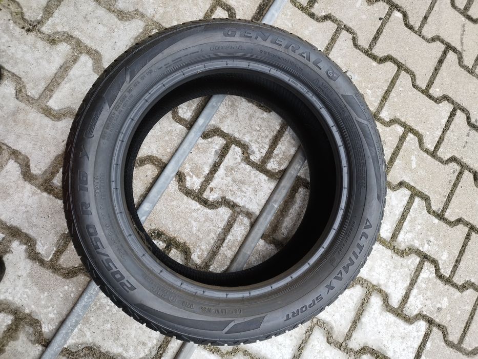 4x opony letnie 205/50 r16 general altimax sport 87y