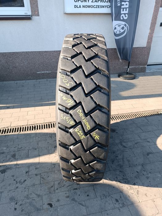 315/80R22.5 opona napędowa budowlana na karkasie Bridgestona M840