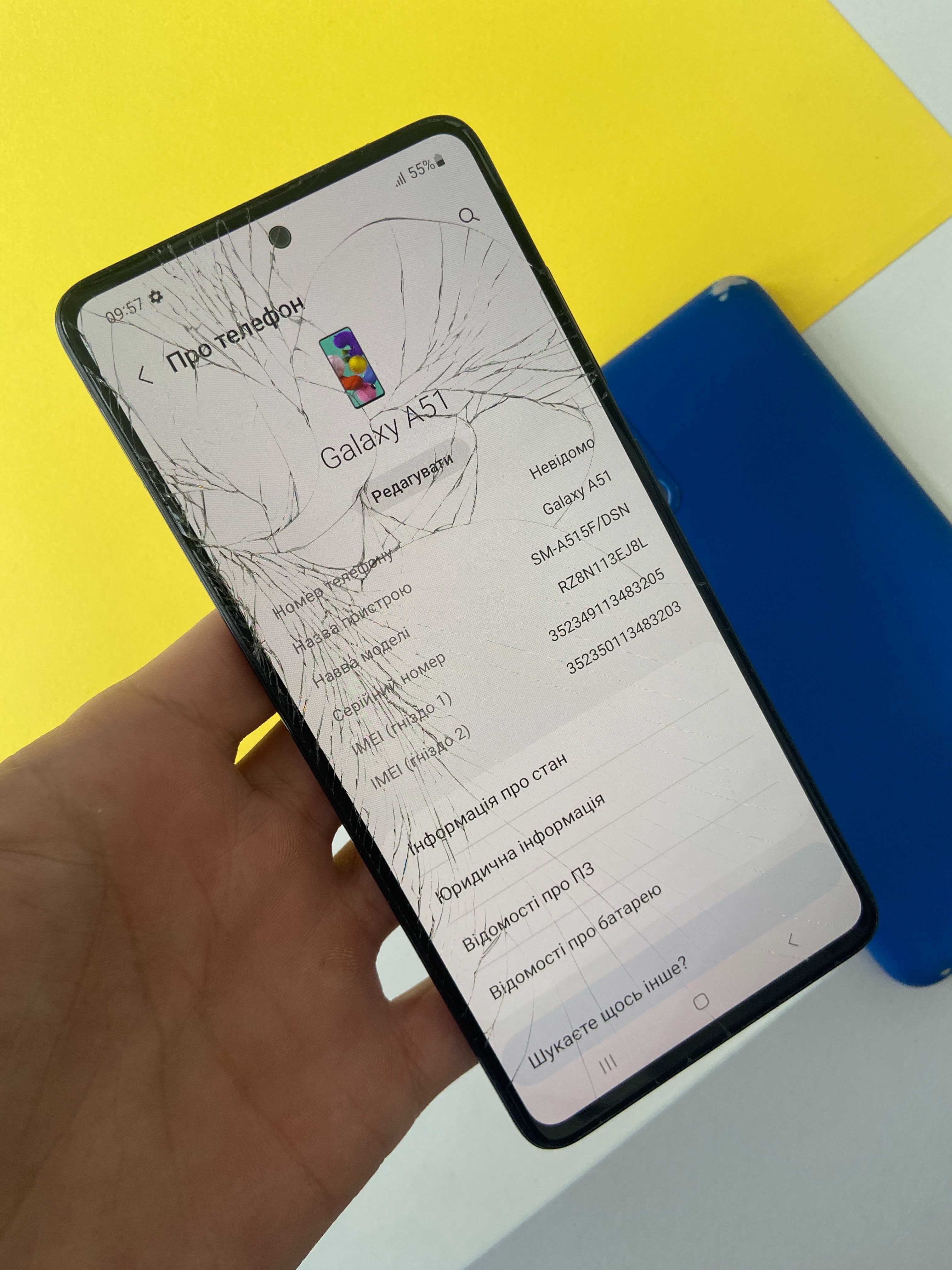 Samsung a51 Duos 4\64gb Black