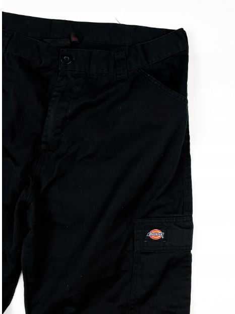 Dickies czarne spodnie cargo XXL logo