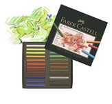 Estojo de Pastéis seco polychromos, 24 Gizes Faber-Castell, pouco uso