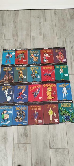 colecçoes de livros juvenis banda d. do tintim e charlie brown  outros