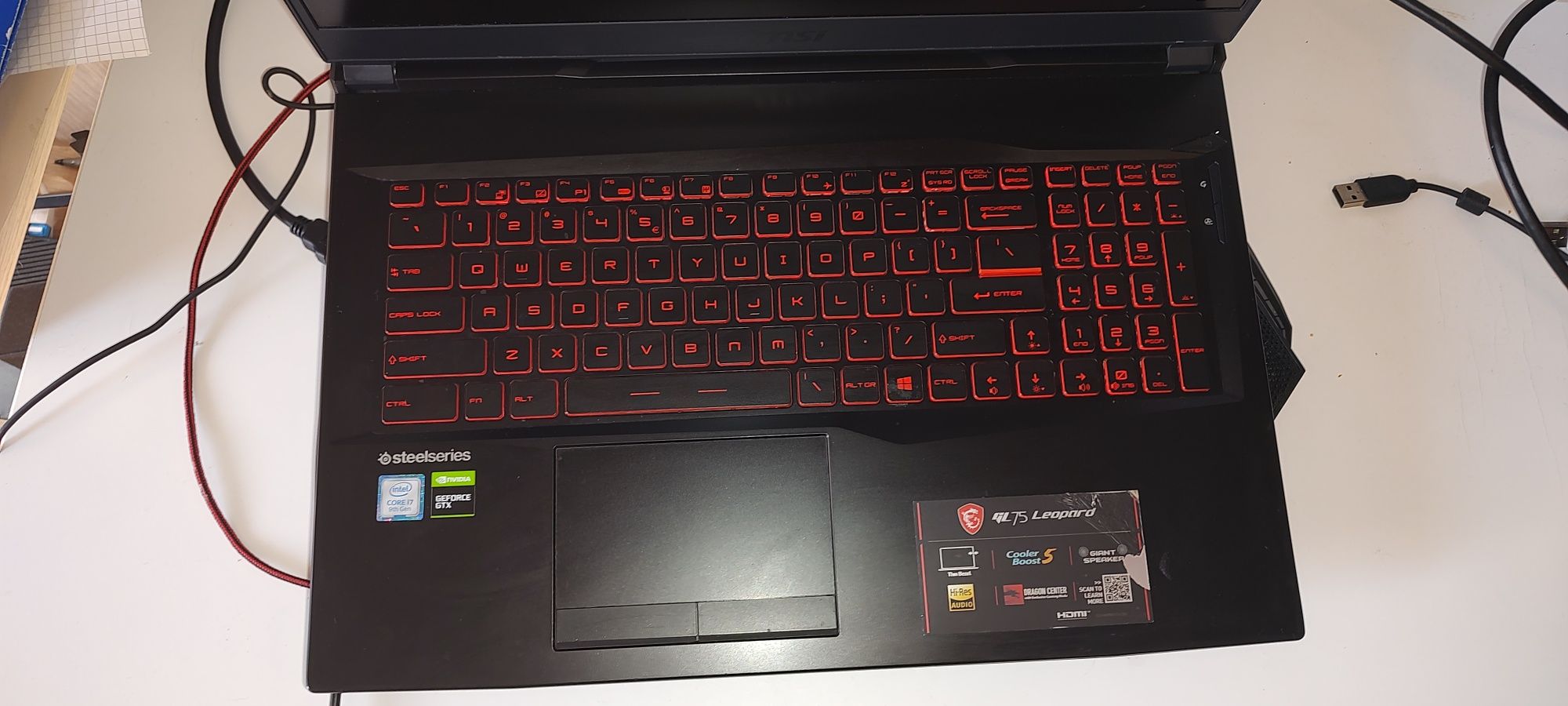 MSI leopard 75 laptop