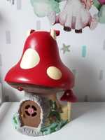 Domek dla elfów, lalek, myszek z dźwiękiem w kształcie grzybka