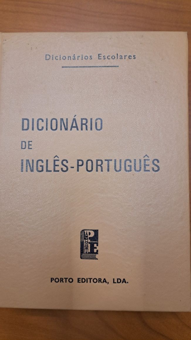 Dicionarios portugues ingles