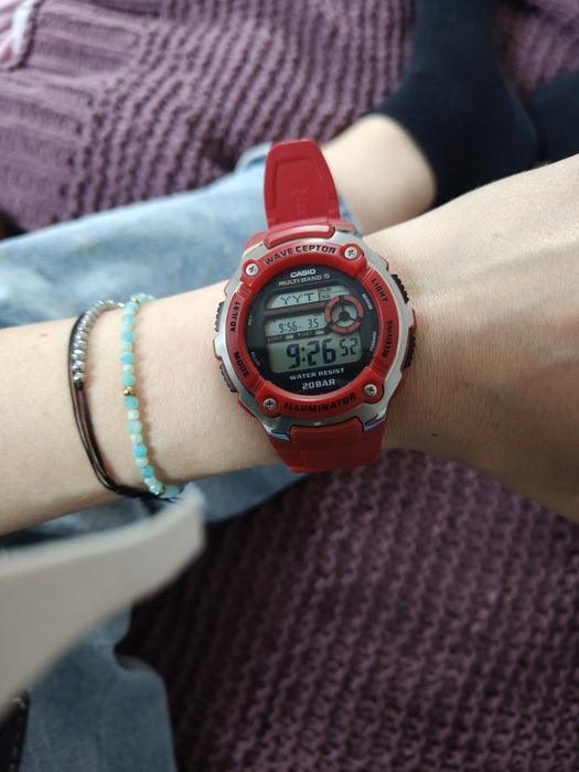 Zegarek casio wave ceptor