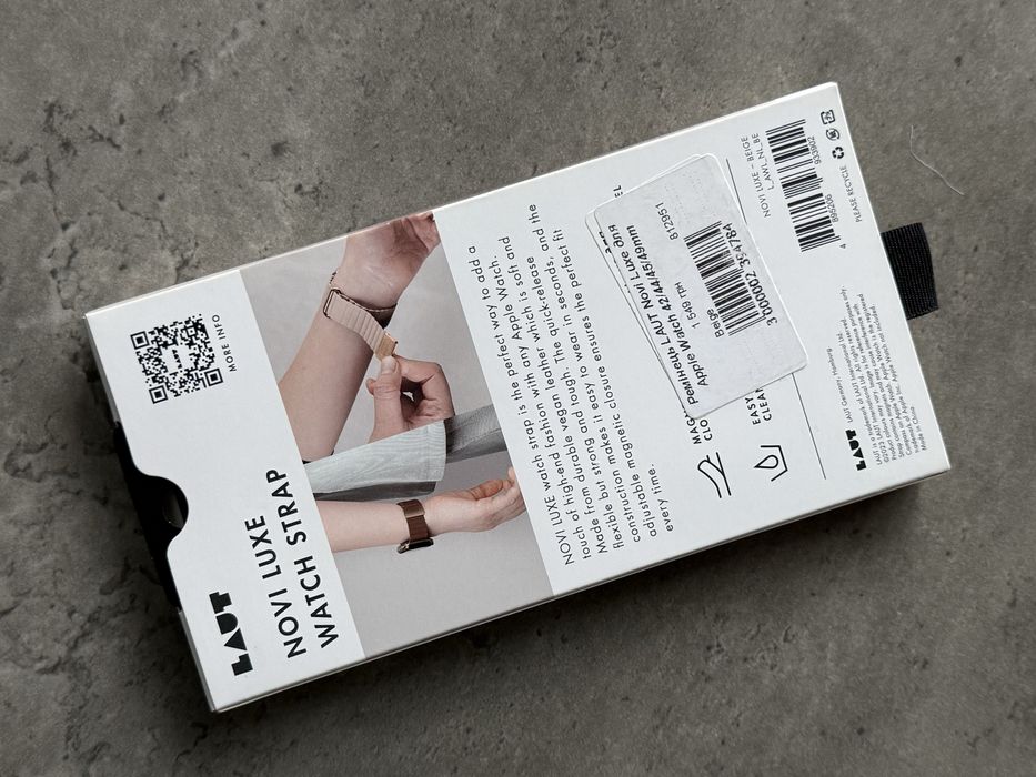 Ремінець на Apple Watch Laut novi luxe