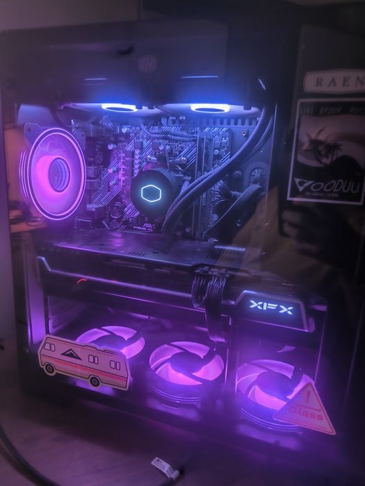 Atx jonsbo U5 + motherboard + fans