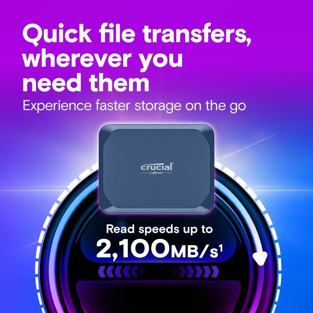 SSD накопичувач Crucial X10 2 TB (CT2000X10SSD9)