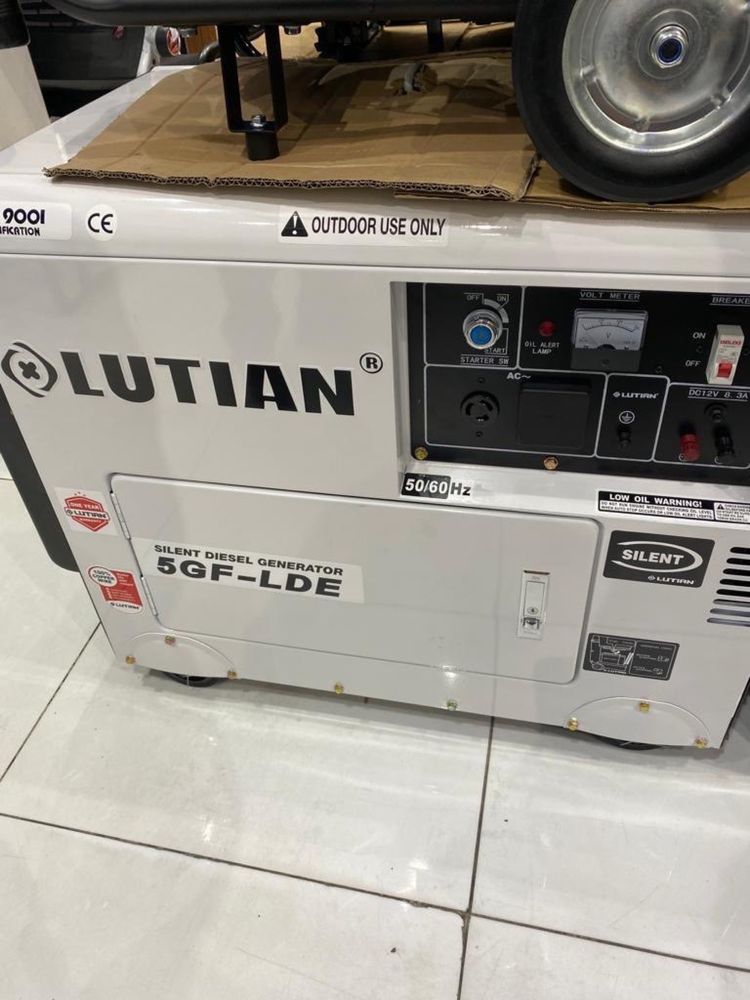 Lutian 7GF-Lde 8 квт МІДЬ, Дизельний електро генератор Турція,
