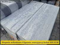 Gotowe betonowe STOPNIE SCHODOWE nowoczesne bloki Gigante 100 Forbet
